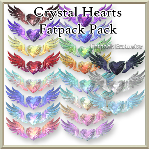 [CC] Crystal Hearts- Wall Mounted Variants Fatpack