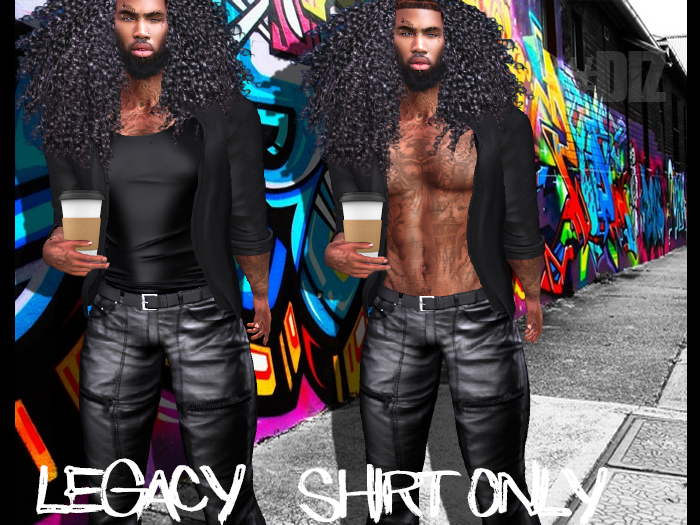 #DIZ LEGACY-GENTLEMAN SERIES-SHIRT-BLACK