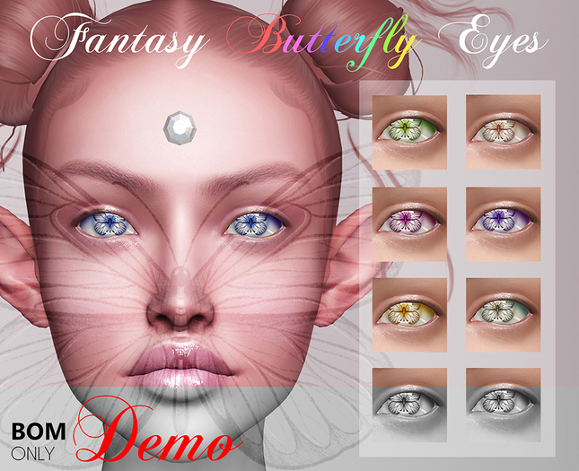 Fantasy Butterfly Eyes BOM -APOLLEMIS Store- DEMO