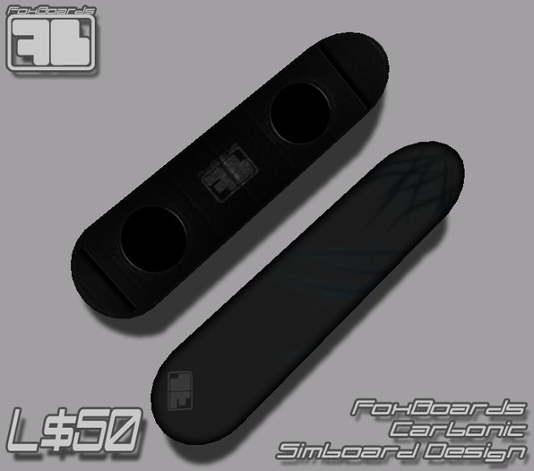FoxBoards Carbonic Simboard Skin