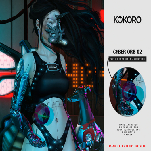 Kokoro - Cyber Orb 02  Animation