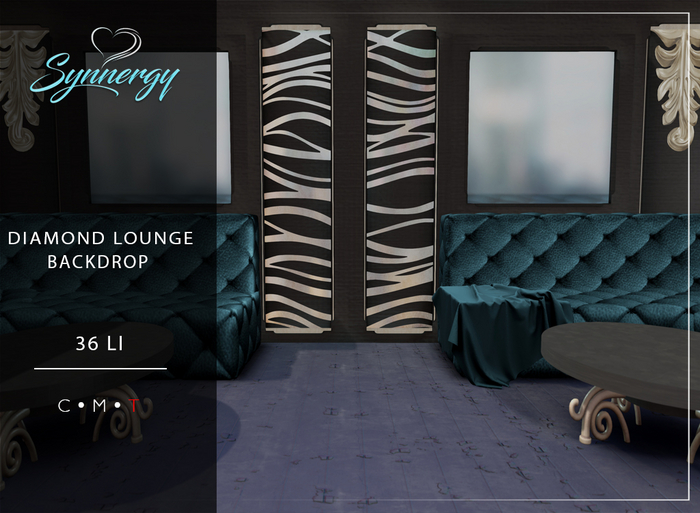SYNNERGY// Diamond Lounge Backdrop