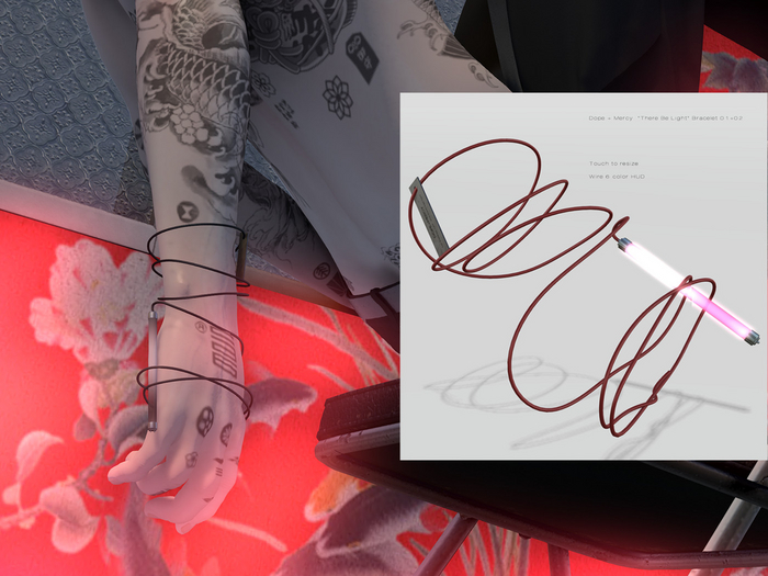 [Dope + Mercy] "There Be Light"Bracelet_Pink