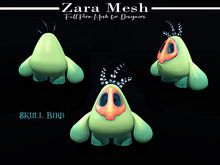 Zara Mesh - Fantasy - Skull Bird - FULL PERM MESH