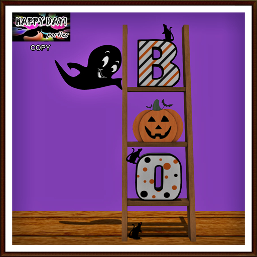 Halloween - BOO Ladder