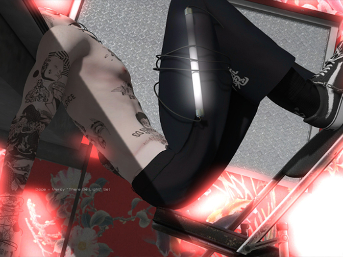 [Dope+Mercy] "There Be Light"Thigh Strap_Fatpack