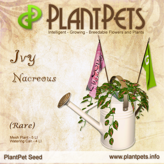 PlantPet Seed [Ivy *Nacreous*] (Rare)