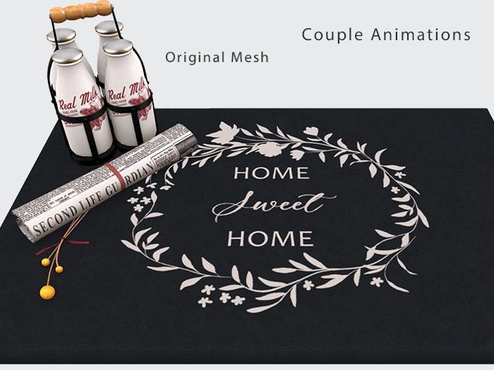 ACORN Door Mat -Milk Delivery