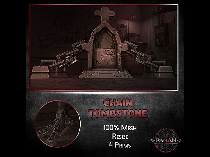 [Pagan]  Chain Tombstone