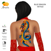 BLUE DRAGON TATTOO - all mesh bodies (BoM)
