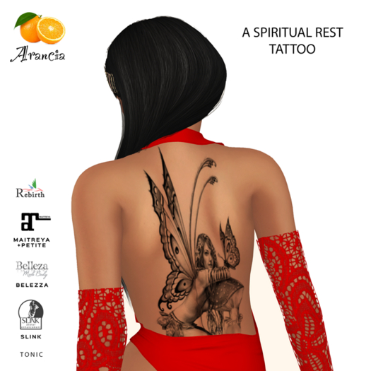 A SPIRITUAL REST TATTOO - all mesh bodies (BoM)