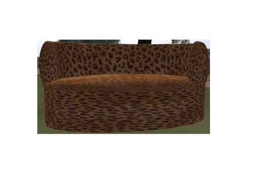 Cheetah Love Seat