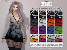 :CAZIMI: Ashlyn Sweater - Spooky