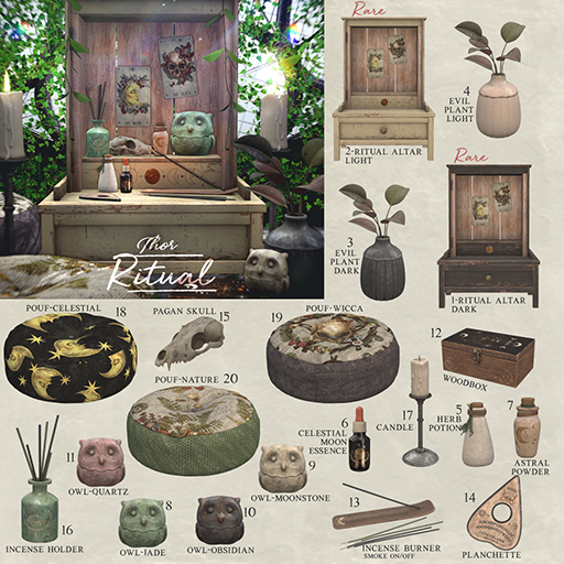 1. ..::THOR::.. Ritual Altar - dark - RARE