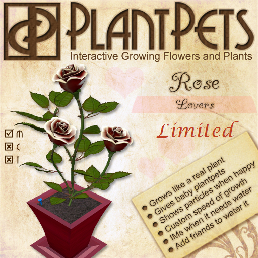 PlantPet Seed [Rose *Lovers*] (LIMITED)