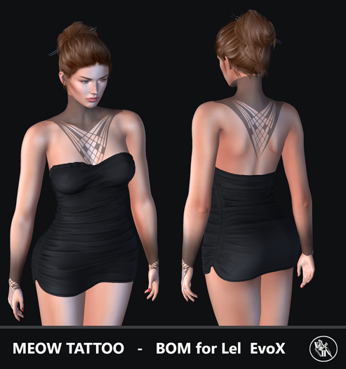 MEOW  tattoo/