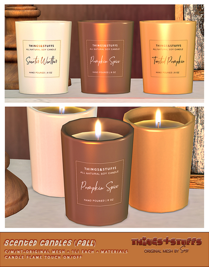 ♥ things&stuffs [scented candles fall] ♥