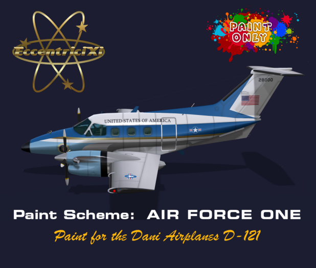 EXiPro Paint D-121 Air Force One