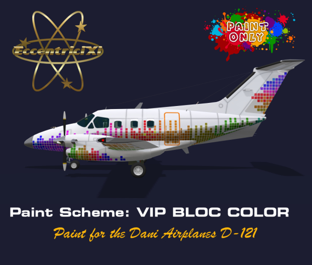 EXiPro Paint D-121 Color Bloc