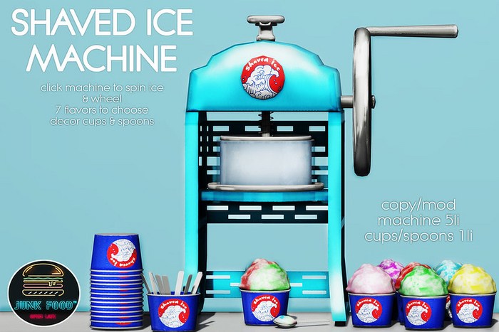 Junk Food - Shaved Ice Machine 