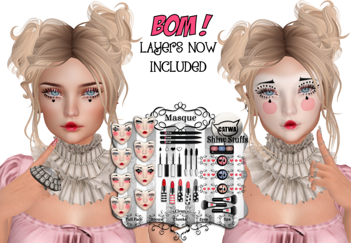 ~Shiny Stuffs~ CATWA Masque appliers 