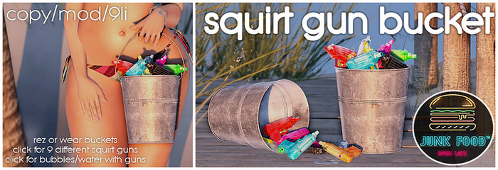 Junk Food - Squirt Gun Bucket 