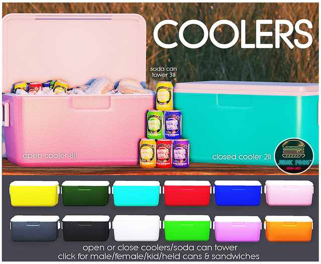 Junk Food - Cooler (White)