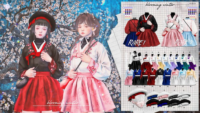 :uzu: blooming winter - 1