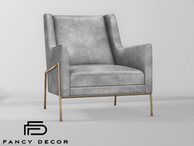 Fancy Decor: Carlton Armchair - gray (pg) (add me)