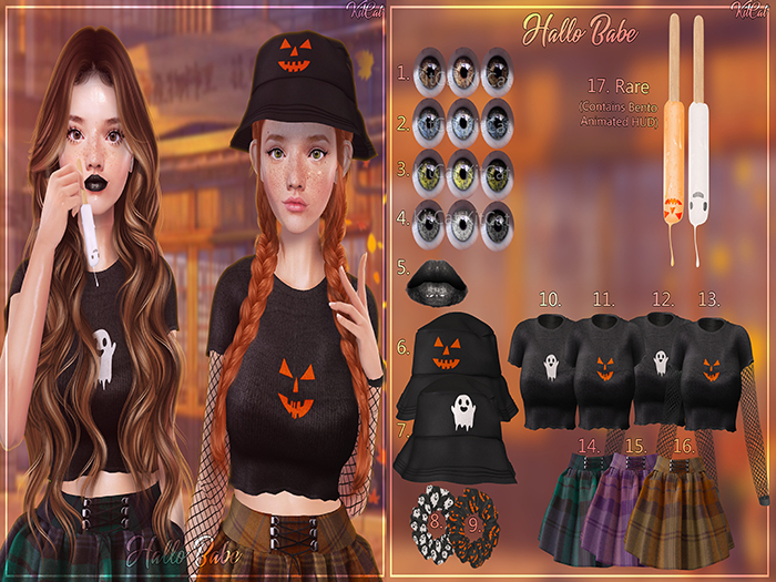 17. Hallo Babe Popsicles RARE