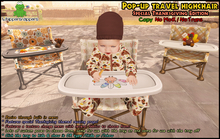 ! Whippersnappers ! - Popup travel highchair - Thanksgiving
