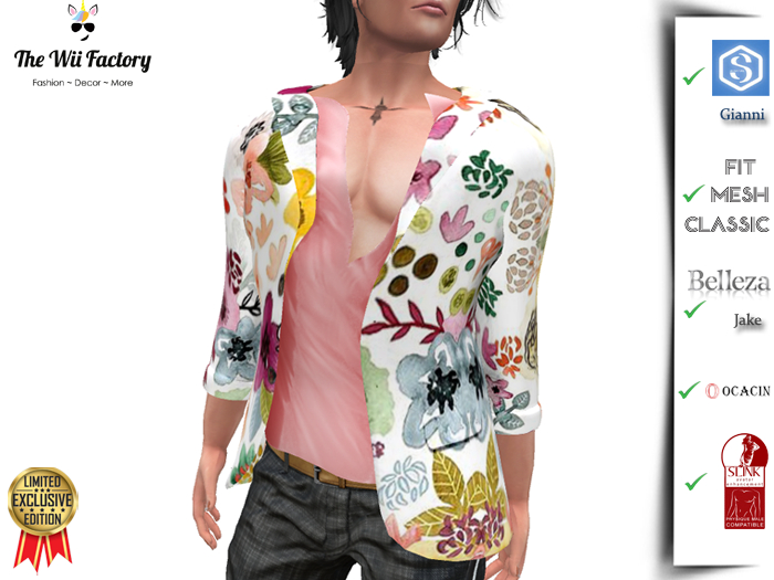 :TWF: Stylus Jacket Floreal