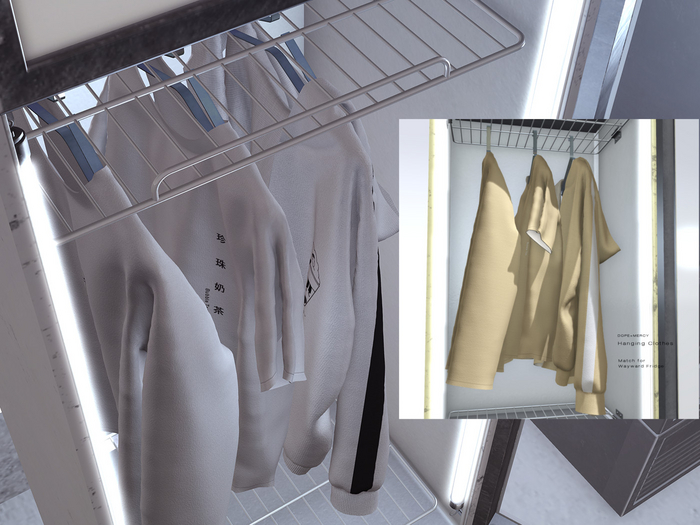 [Dope+Mercy] Hanging Clothes_Yellow