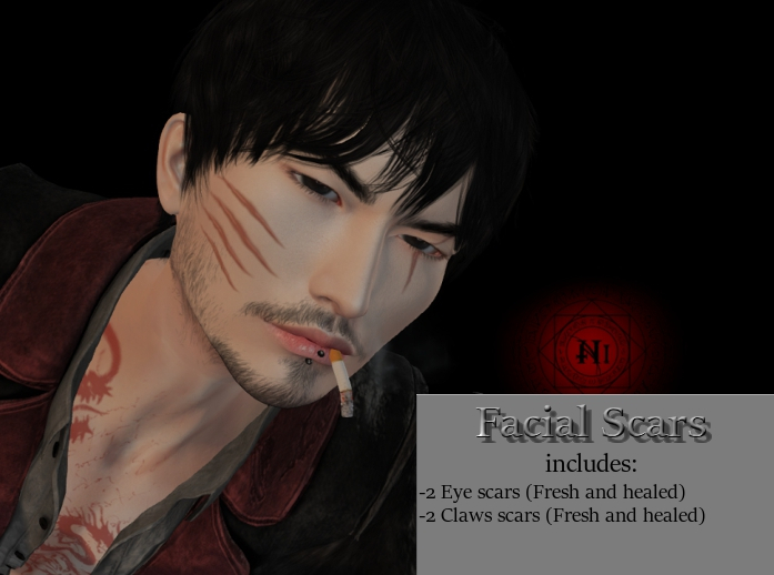 Ni - Facial scars