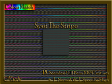 Spot The Stripe Seamless Texture Set