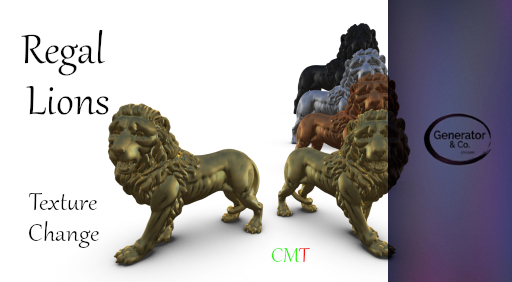 Regal Lions ~ Texture Change