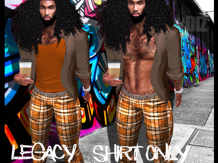 #DIZ LEGACY-GENTLEMAN SERIES-SHIRT-RUST