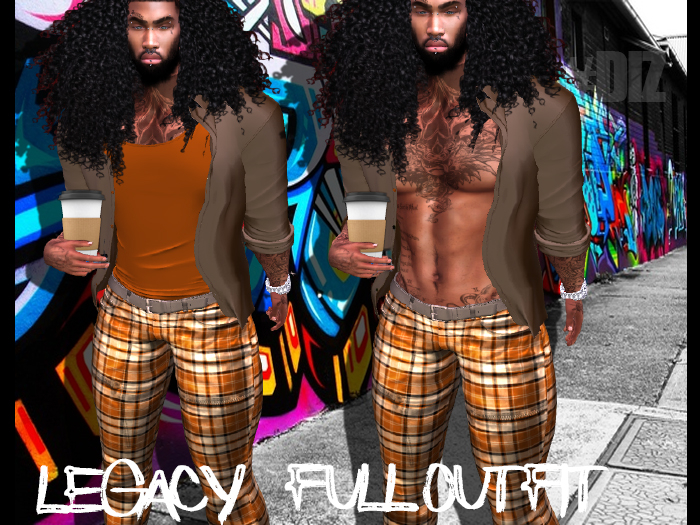 #DIZ LEGACY-GENTLEMAN SERIES-OUTFIT-RUST