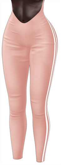 Kaithleen's Cailen Leggings - Peach