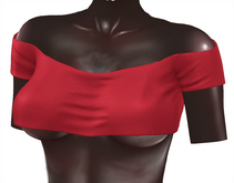 Kaithleen's Cailen Crop Top - Red