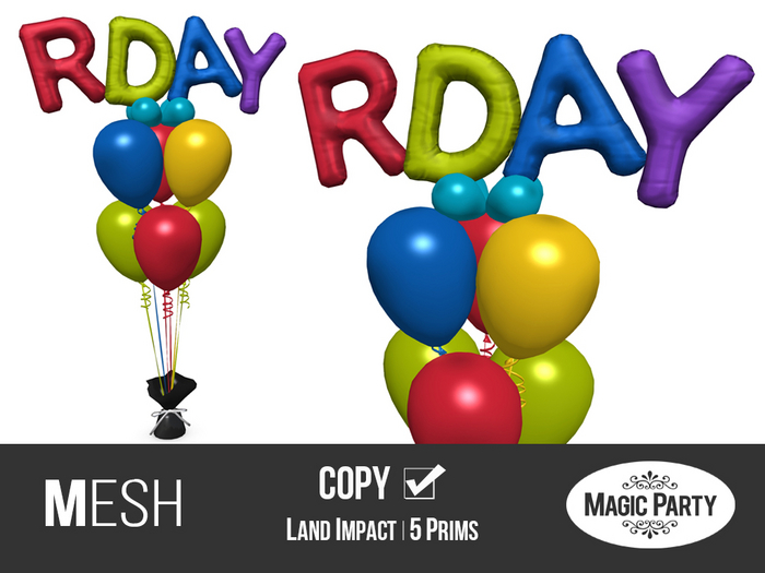 Rday Decor Balloon - Rezday
