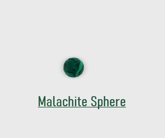 Malachite Sphere