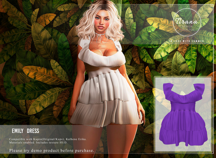 Tirana. Emily Dress Blue