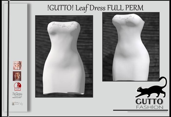 !GUTTO! Leaf Dress Promo  full perm