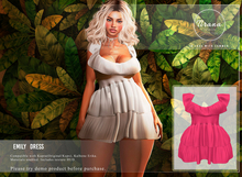 Tirana. Emily Dress Flamingo