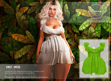 Tirana. Emily Dress Green