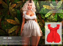 Tirana. Emily Dress Red