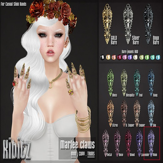 Kibitz - Marlee claws - moss - common