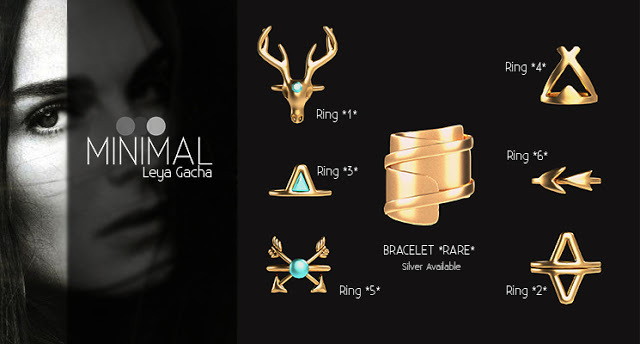 MINIMAL - Leya Bracelet -Silver- RARE