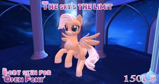 Peachsky Open Pony